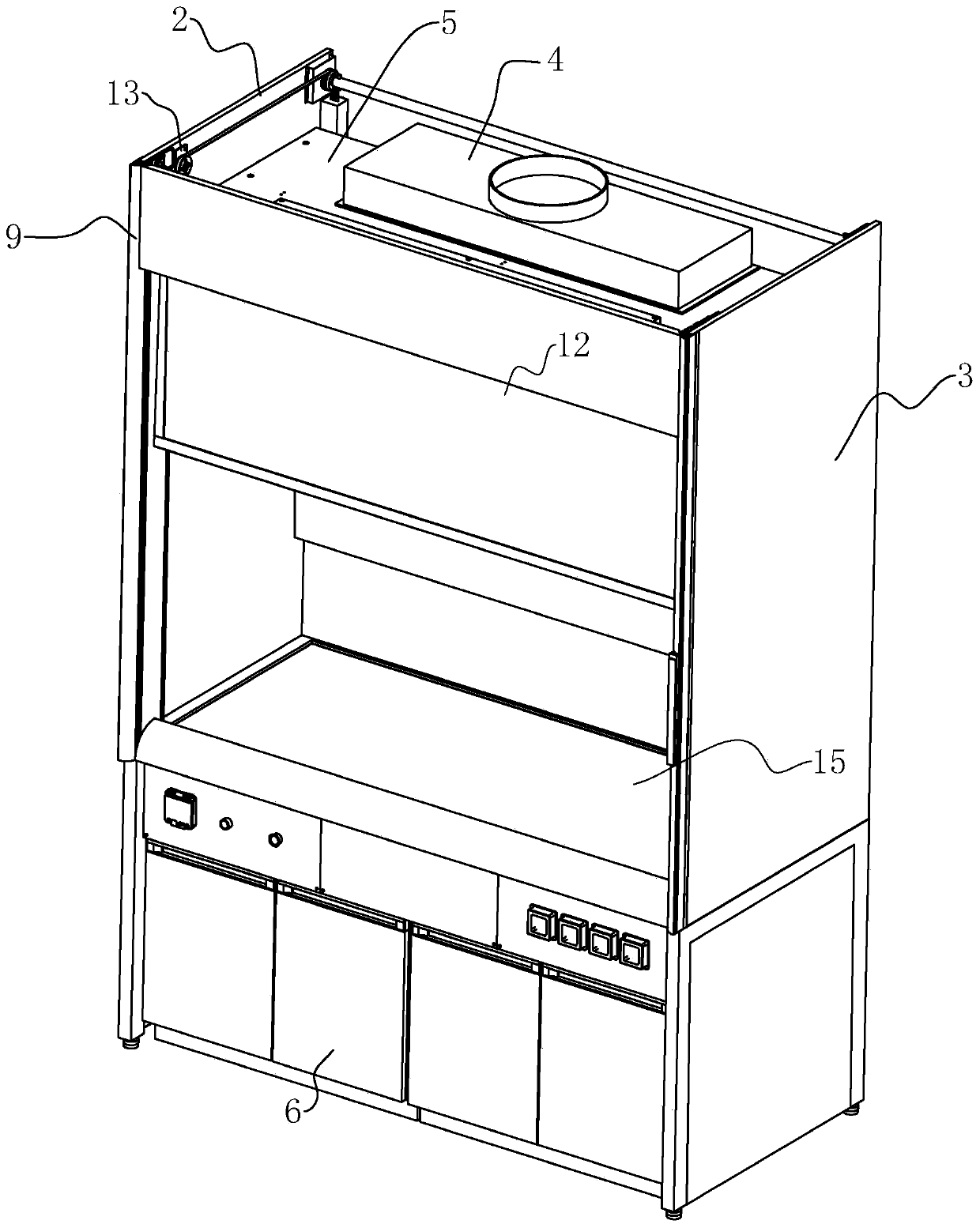 Ventilation cabinet