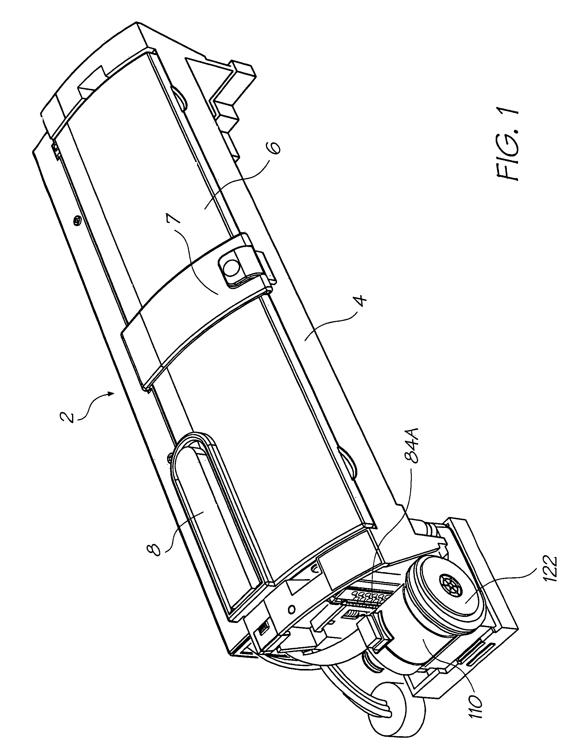 Inkjet printer cartridge with fixative delivery capabilities