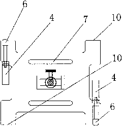 High-speed railway track accurate adjusting device