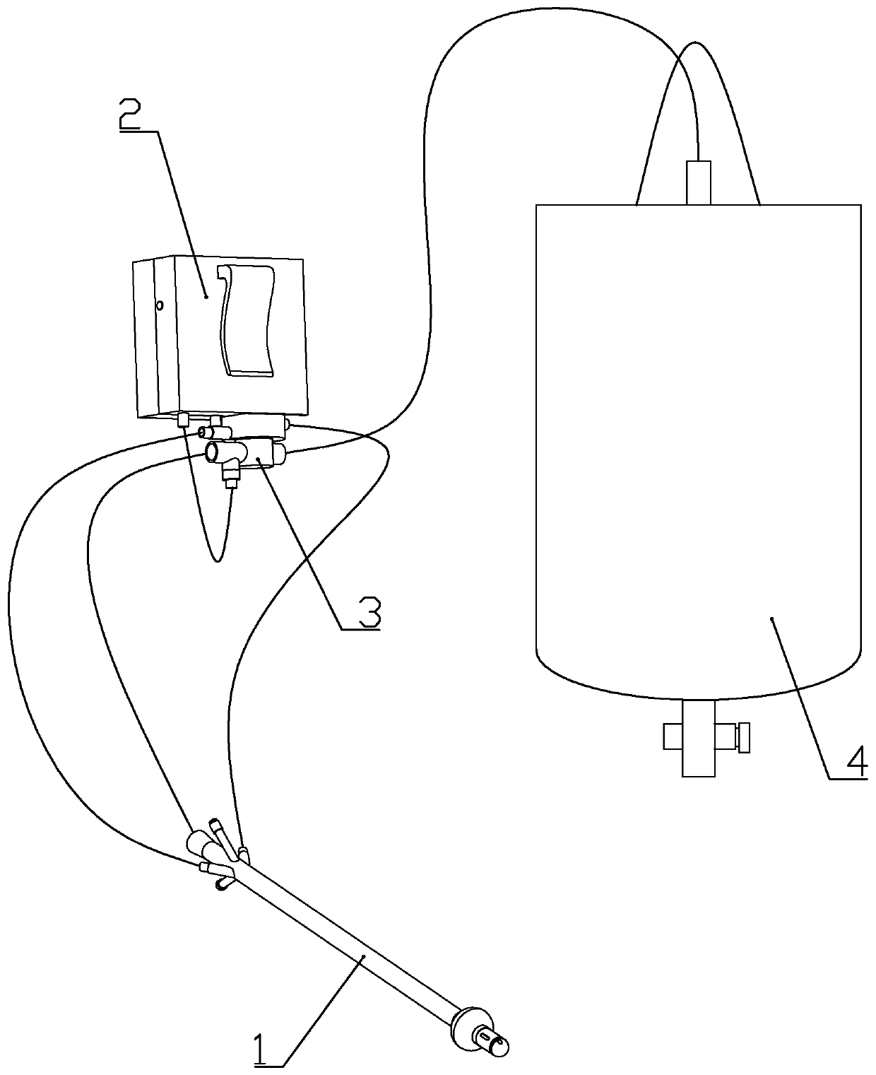 A urological catheterization device