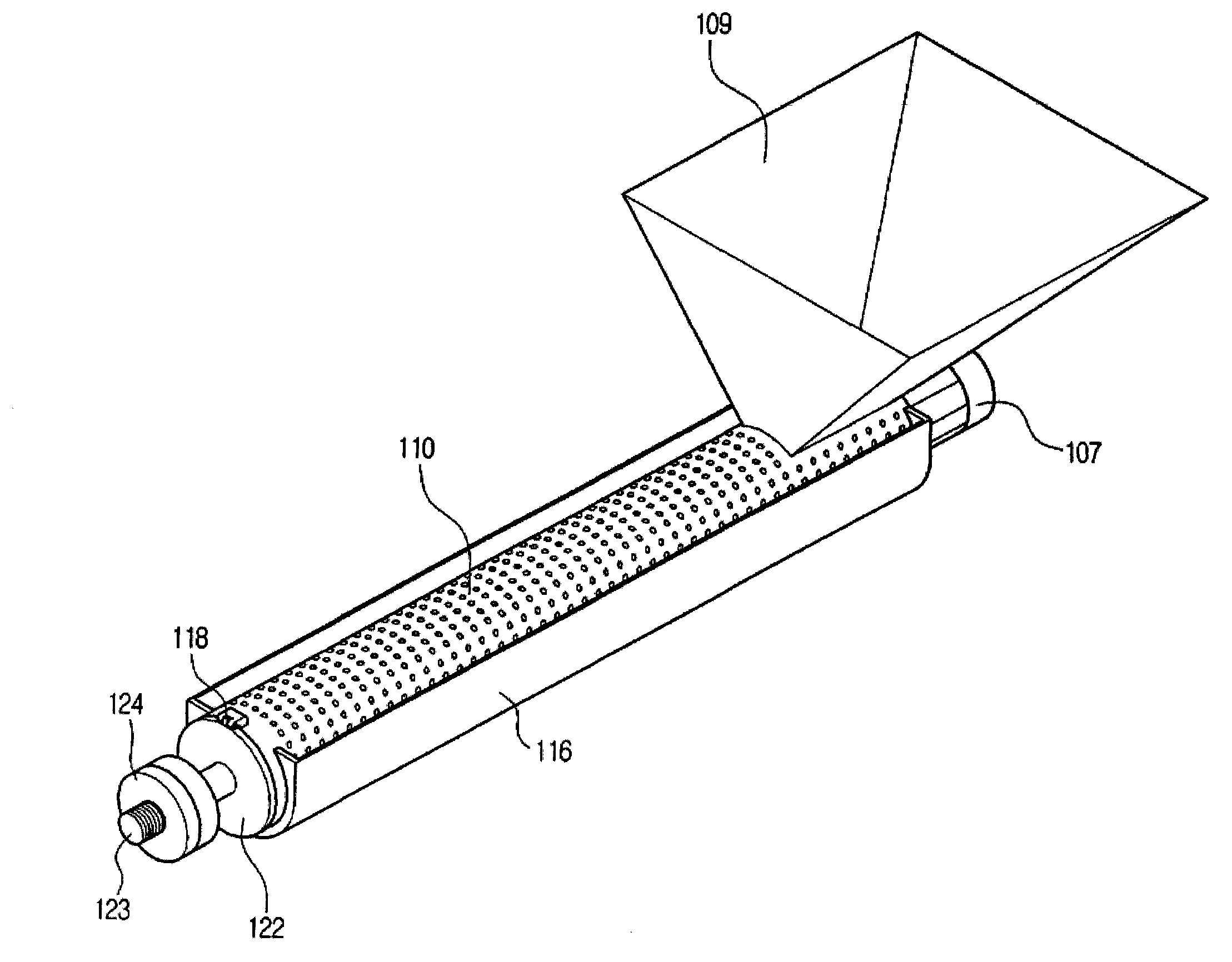 Food waste treatment device
