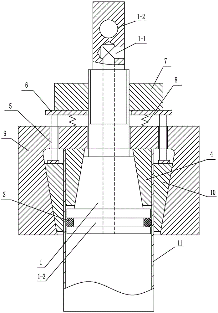 A pipe end clamping and sealing fixture