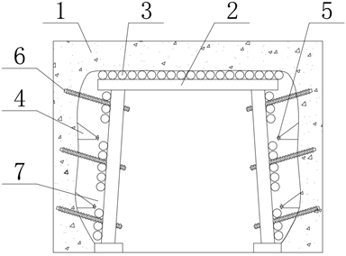 A new type of uncoupled backfill support method for steel frames in roadways with complex broken surrounding rocks