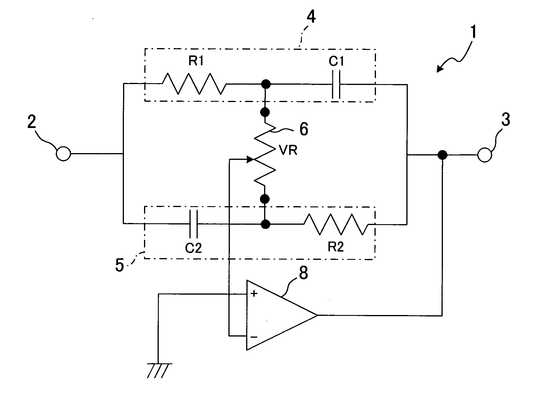 Tone control circuit for hearing aid and the like