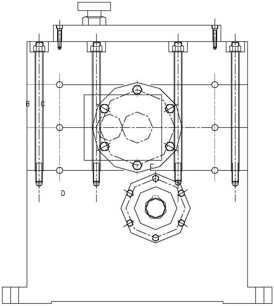 Dual-input gear pair type high-torque gearbox