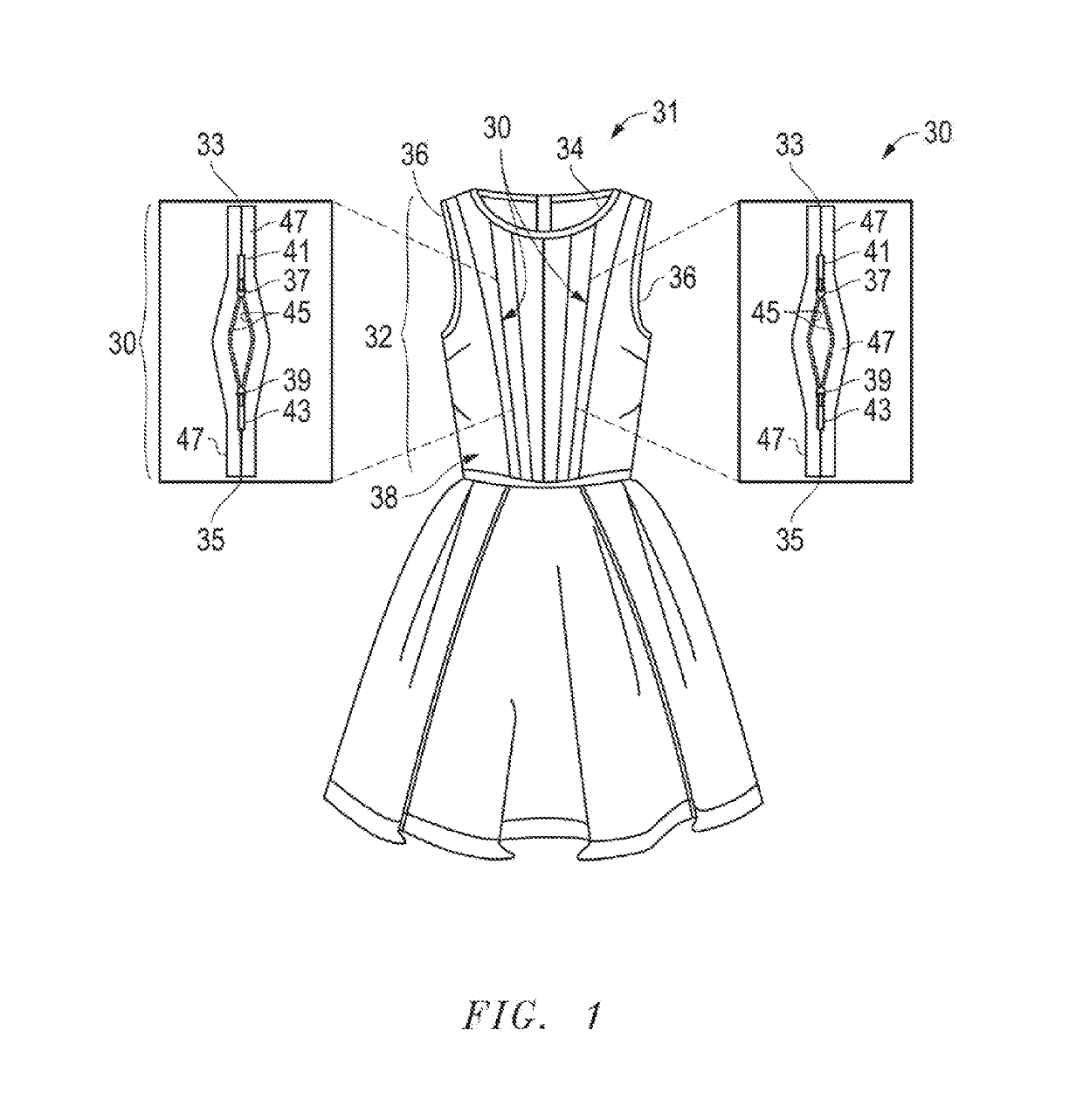 System, method and apparatus for maternity garment