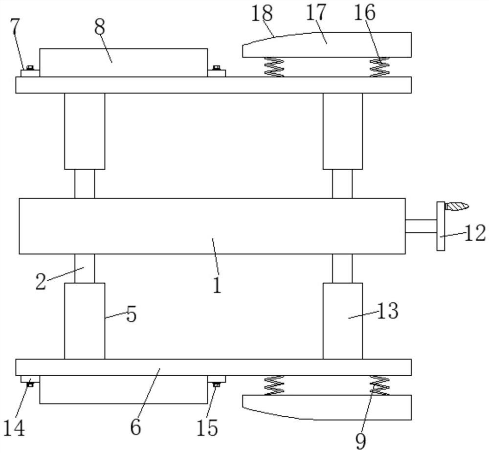 Positioning device of visual navigation system of oral implant robot