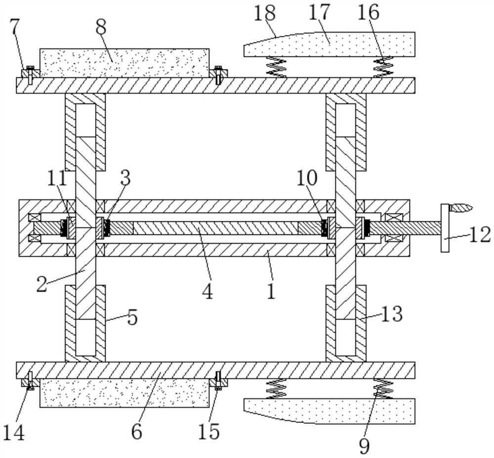 Positioning device of visual navigation system of oral implant robot