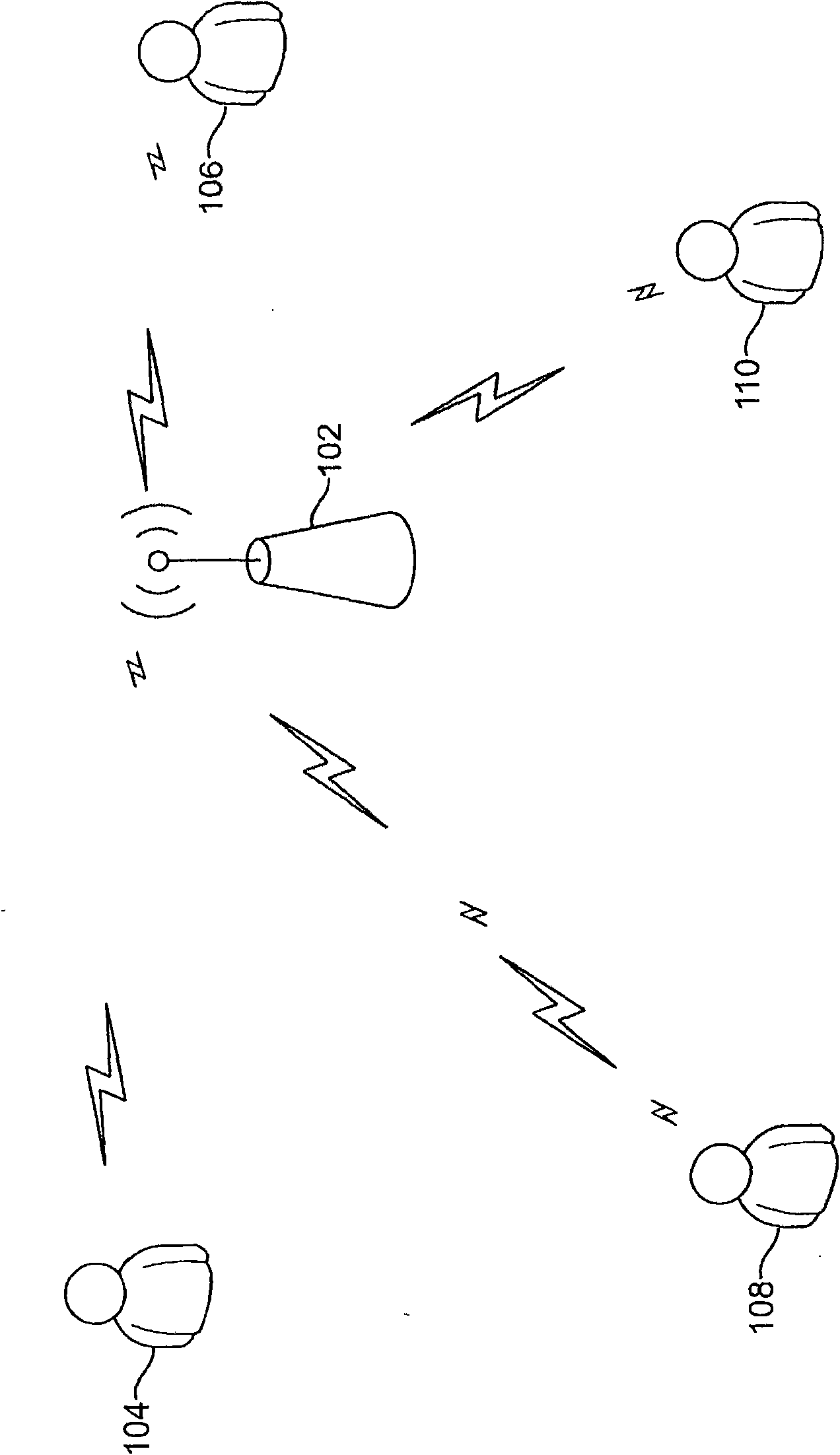 Processing of requesting segments of a shared medium