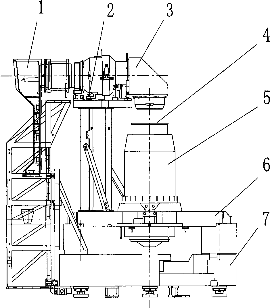 Top module installing and adjusting mechanism for illumination