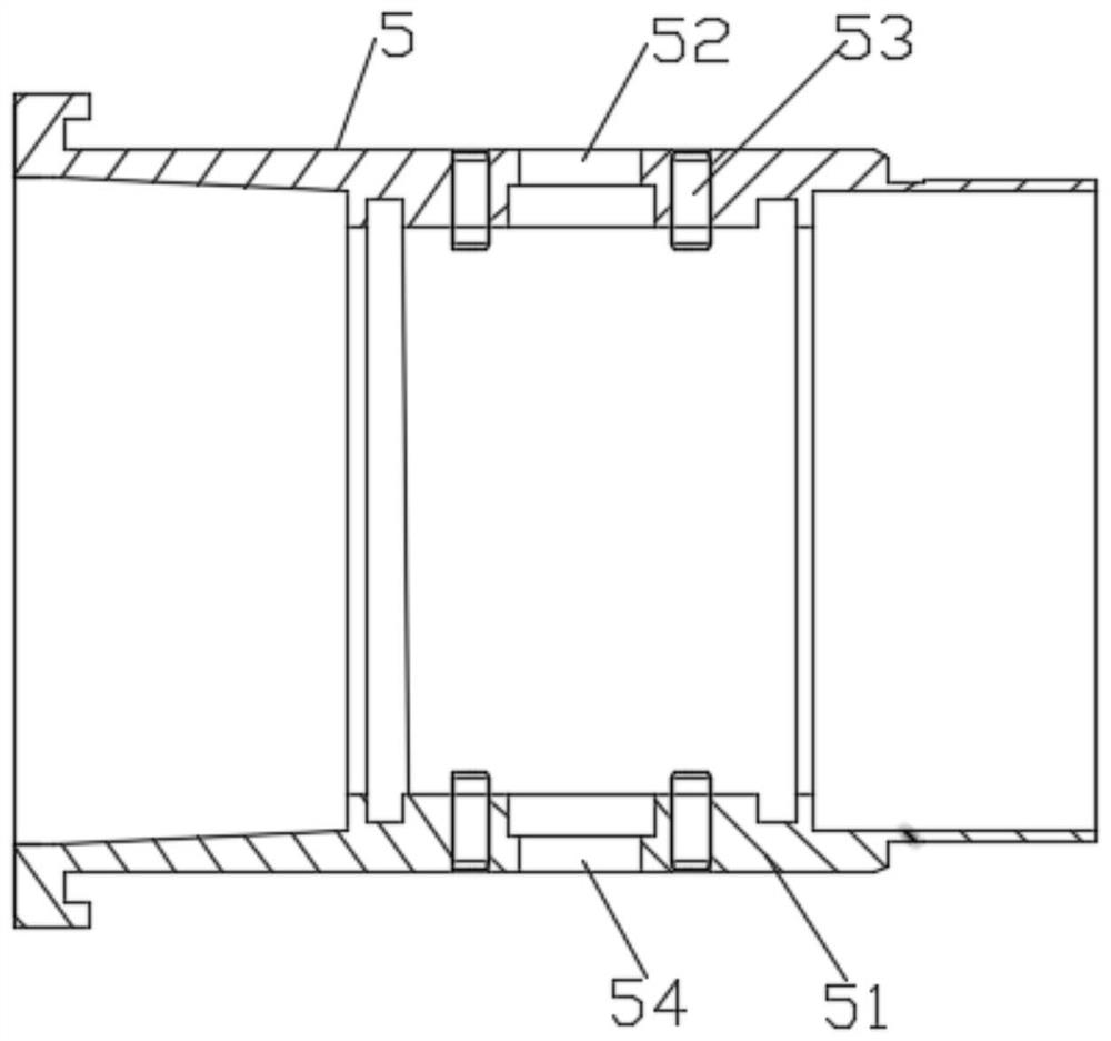 Self-locking type packaging mechanical sealing structure