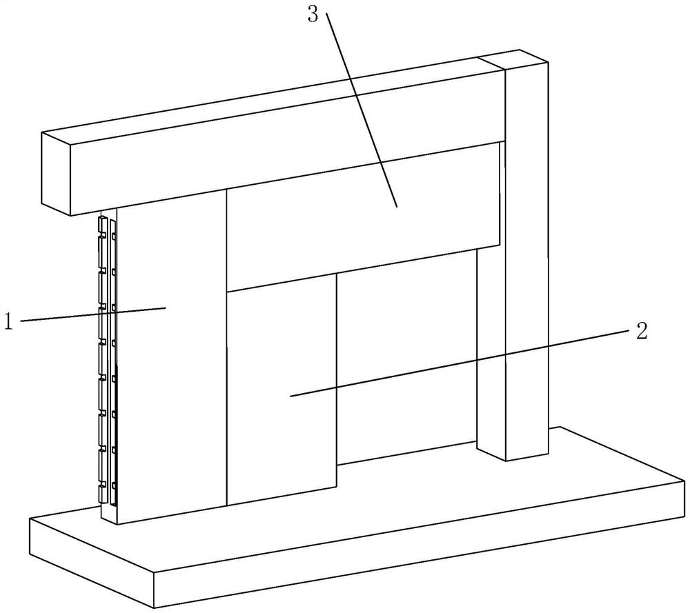 Fabricated building wall and fabricated building thereof