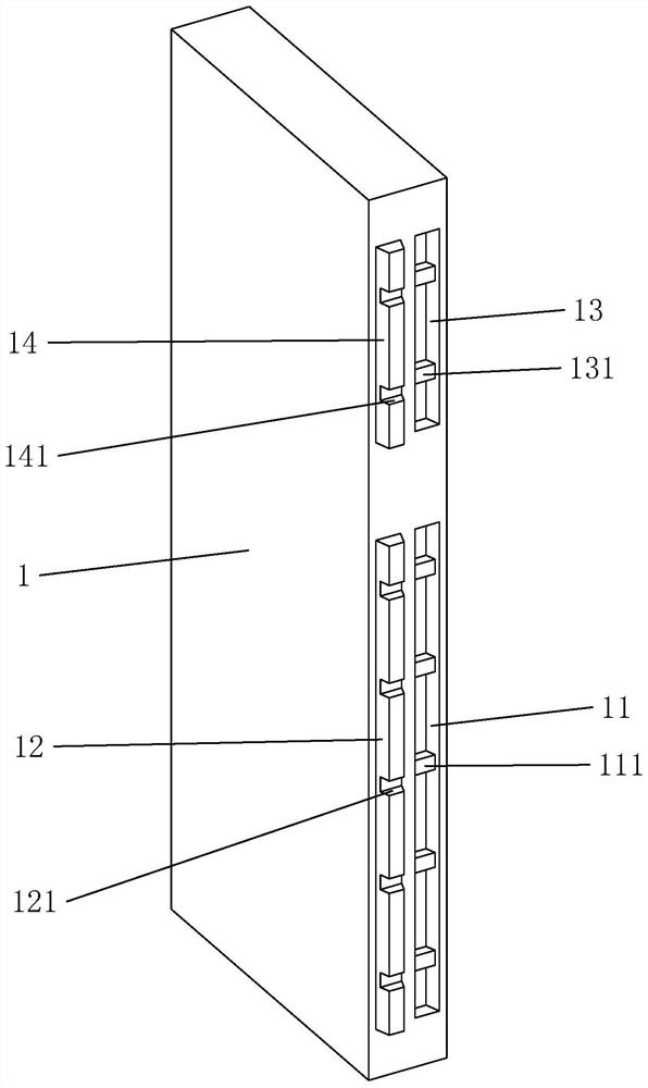 Fabricated building wall and fabricated building thereof