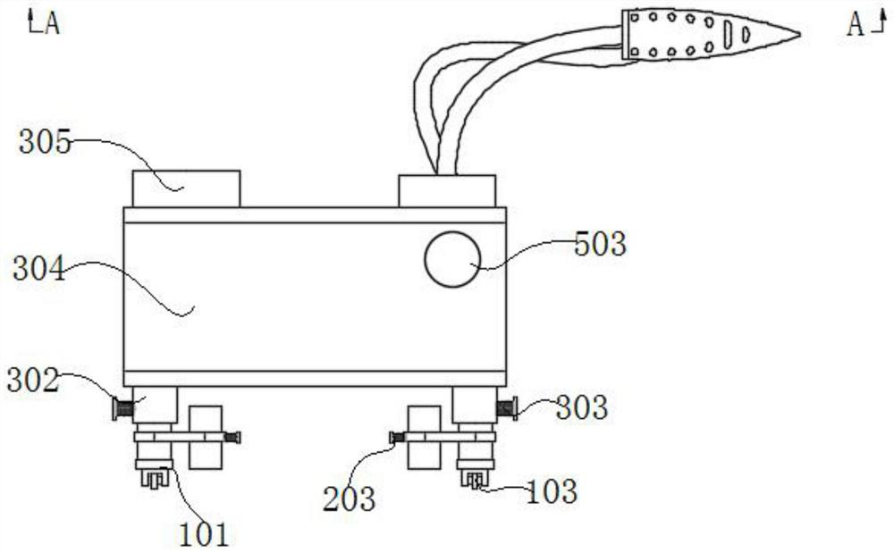 Special drainage nursing device for hepatobiliary surgery department