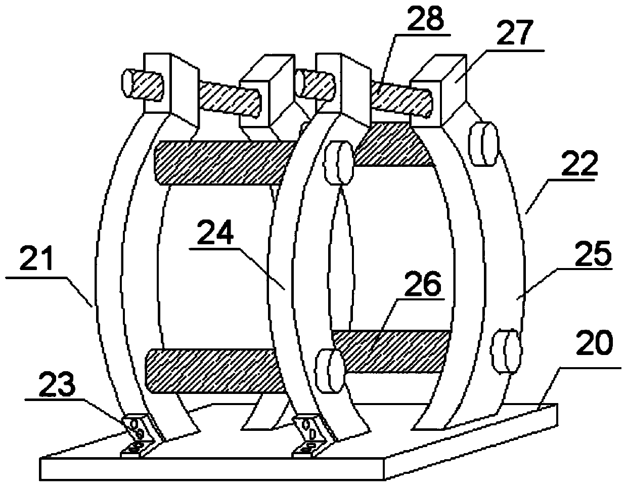 Welding process of natural gas long-distance pipeline