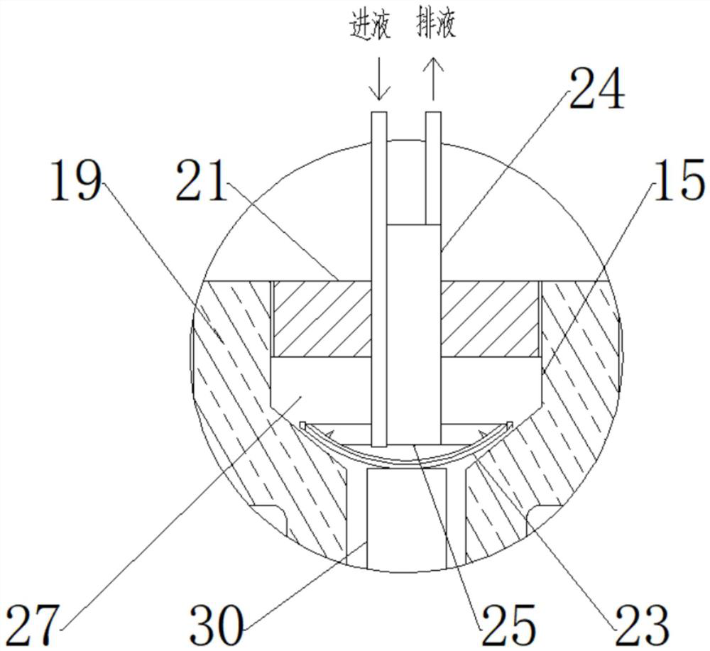 Bone screw with anti-regression and slow-release nutrient solution