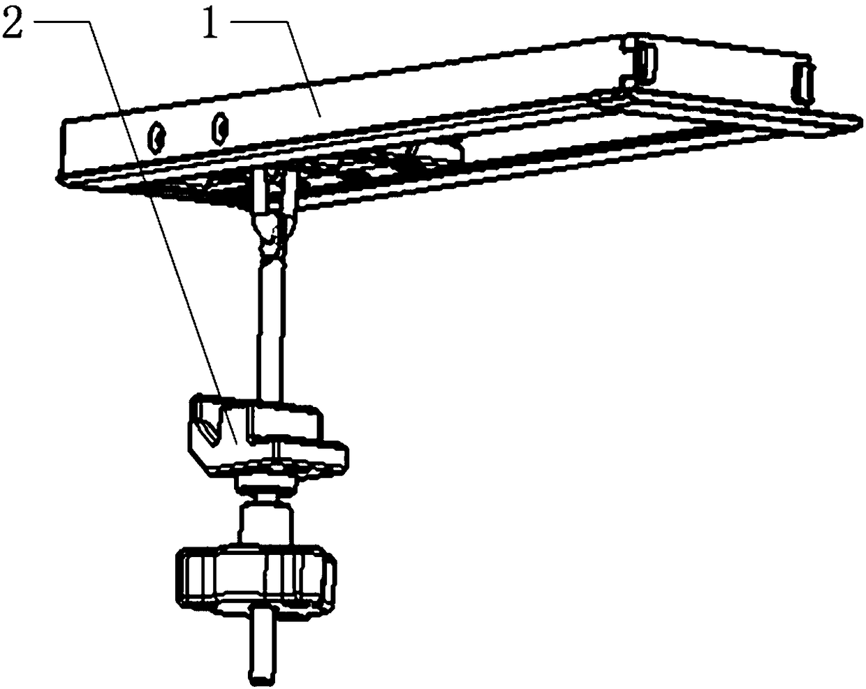 Pick-up truck and canopy locking device thereof