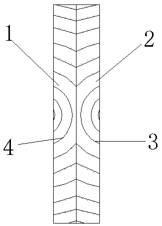 Method for preventing wood boards from deforming
