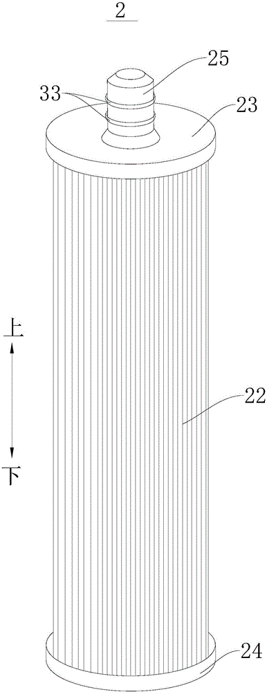 Composite filter element for refrigerator and refrigerator with composite filter element