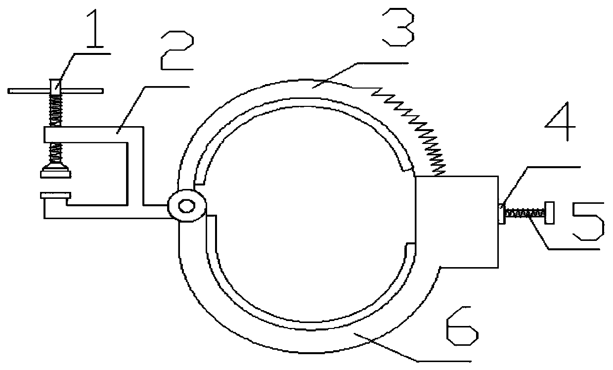 Wire harness laying rapid positioning and adjusting device and using method thereof