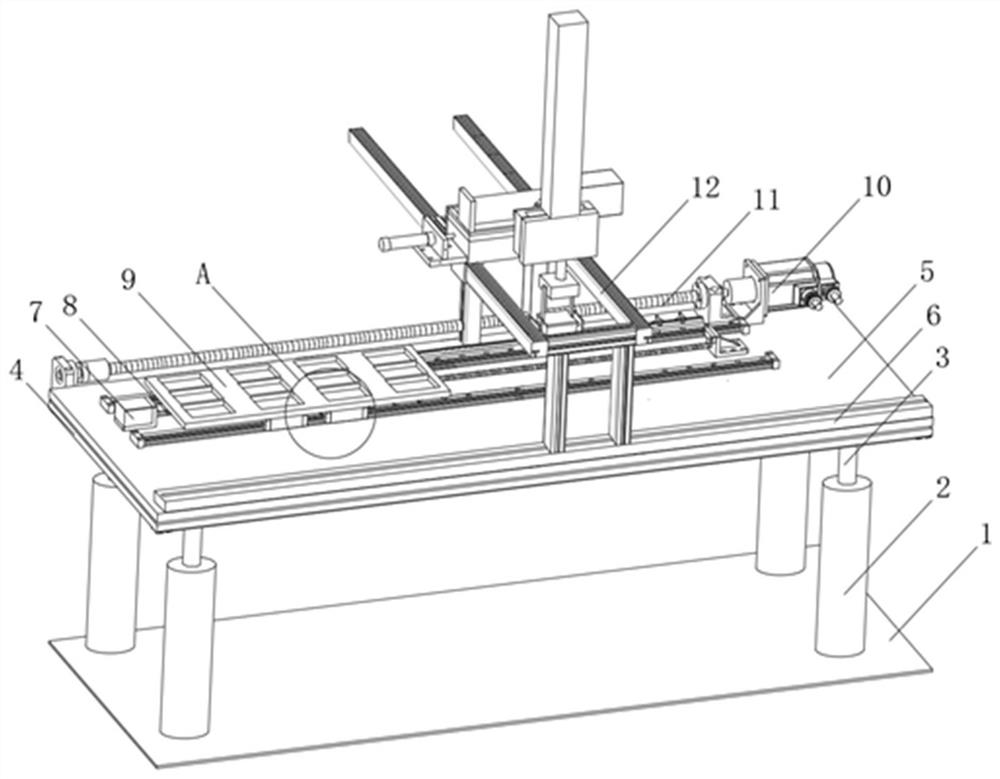 Experimental vessel carrying and transferring equipment for biological scientific research and using method thereof