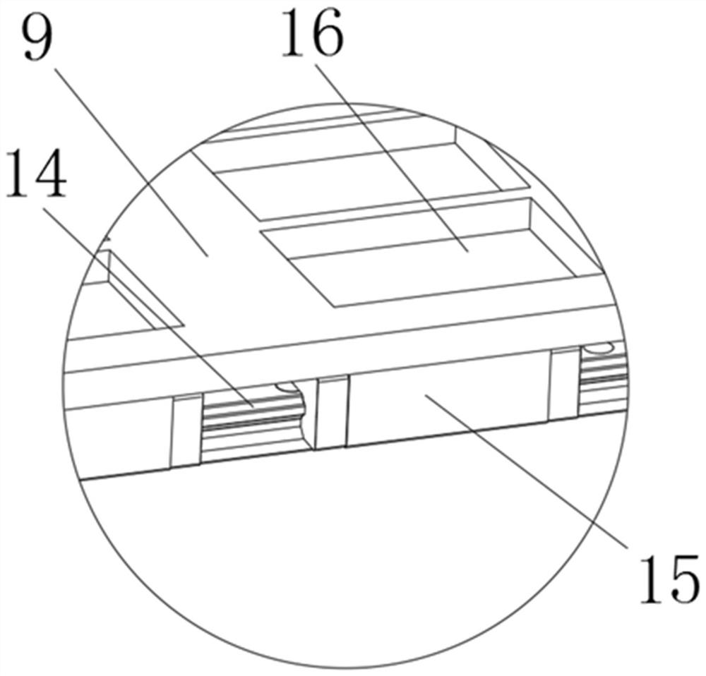 Experimental vessel carrying and transferring equipment for biological scientific research and using method thereof