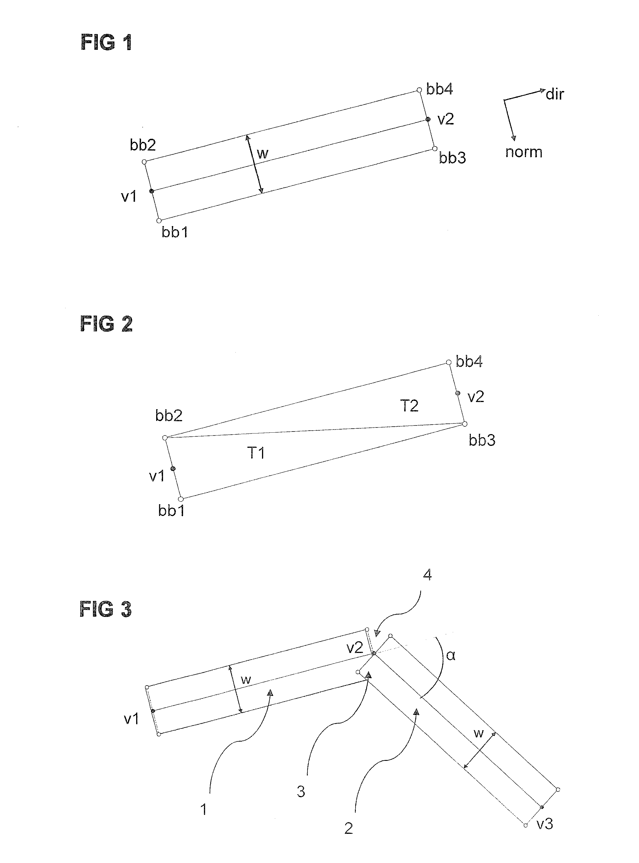 Method for displaying continuous lines