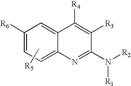2-Aminoquinoline compounds