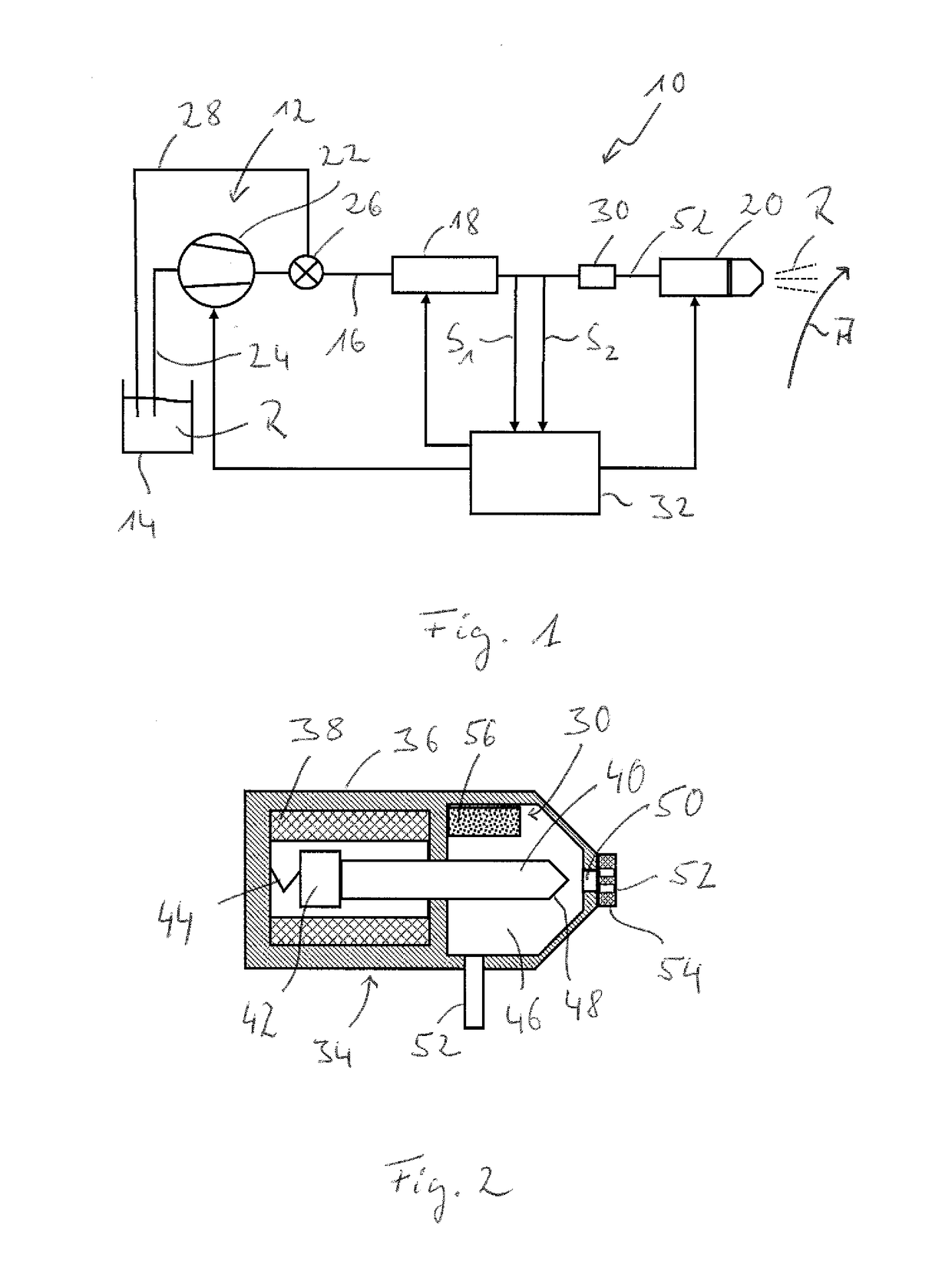 Device for release of reactant into the exhaust gas stream of an internal combustion engine