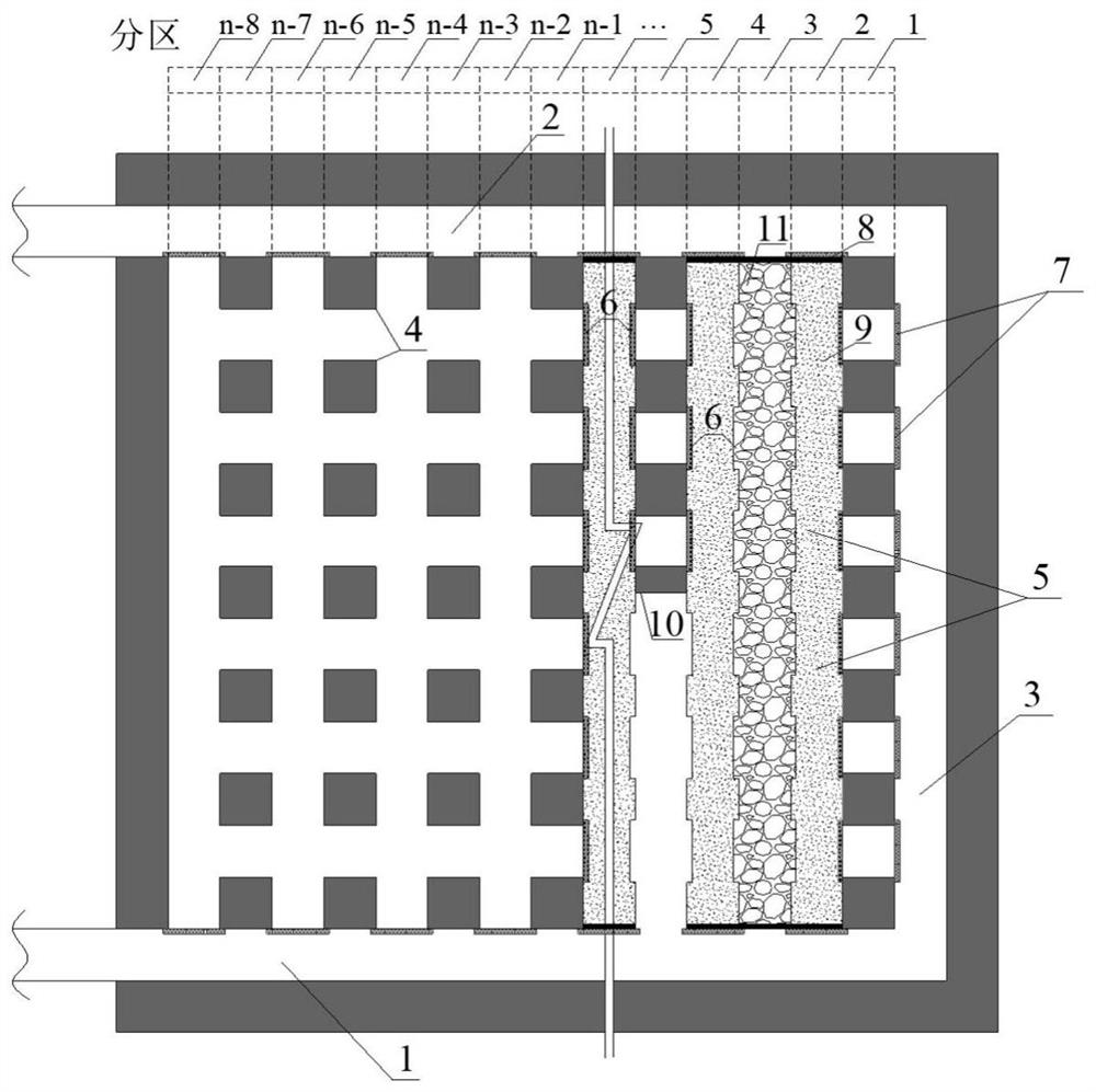 Arrangement process for recovering remaining coal pillars and treating ground gangue in room type coal mining method