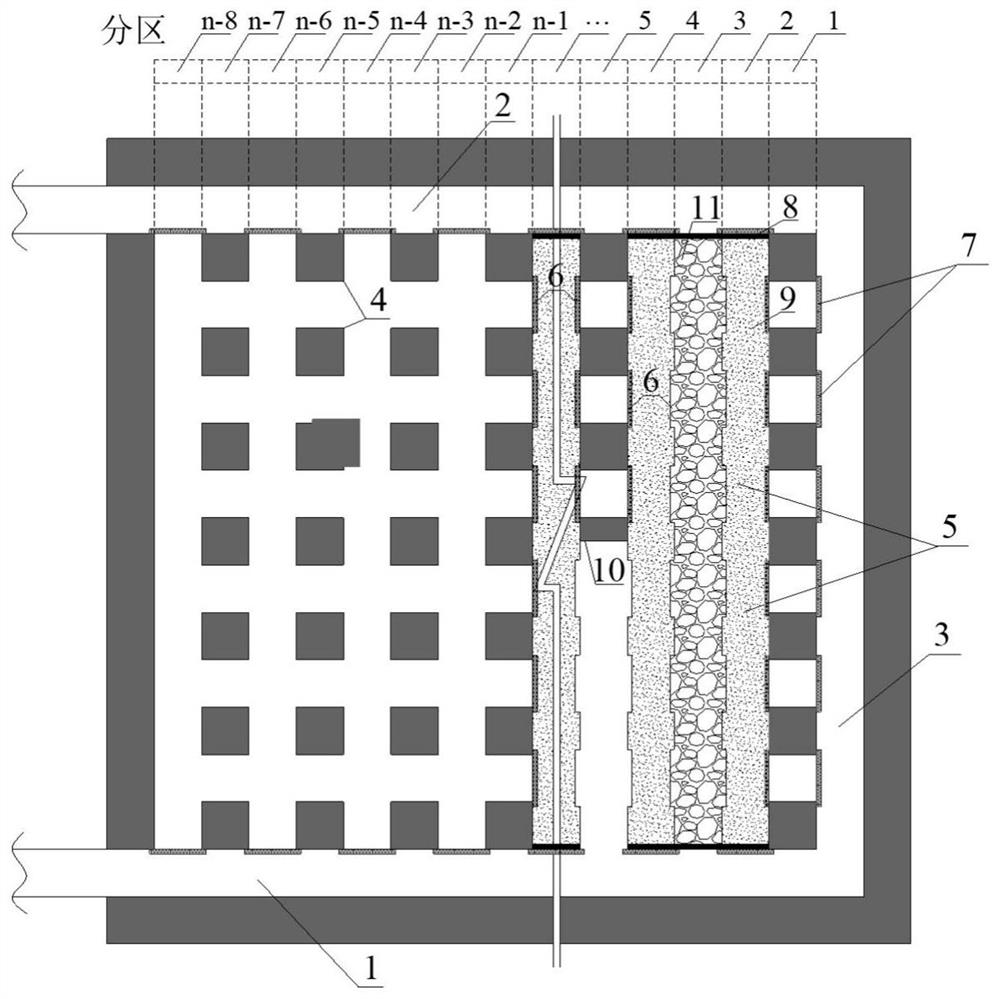 Arrangement process for recovering remaining coal pillars and treating ground gangue in room type coal mining method