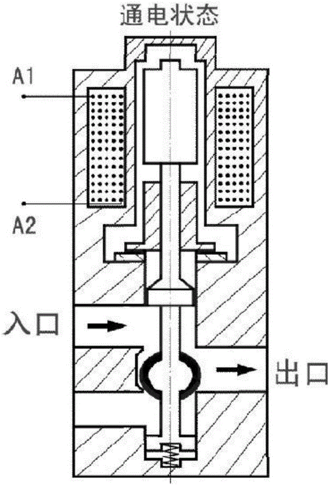 Energy-saving unit of alternating current solenoid valve or alternating current contactor