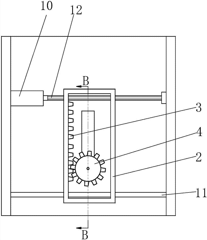 Automatic oiling device for normal surfaces of large-space helical gear