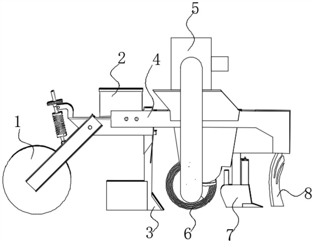 Soybean seeding machine