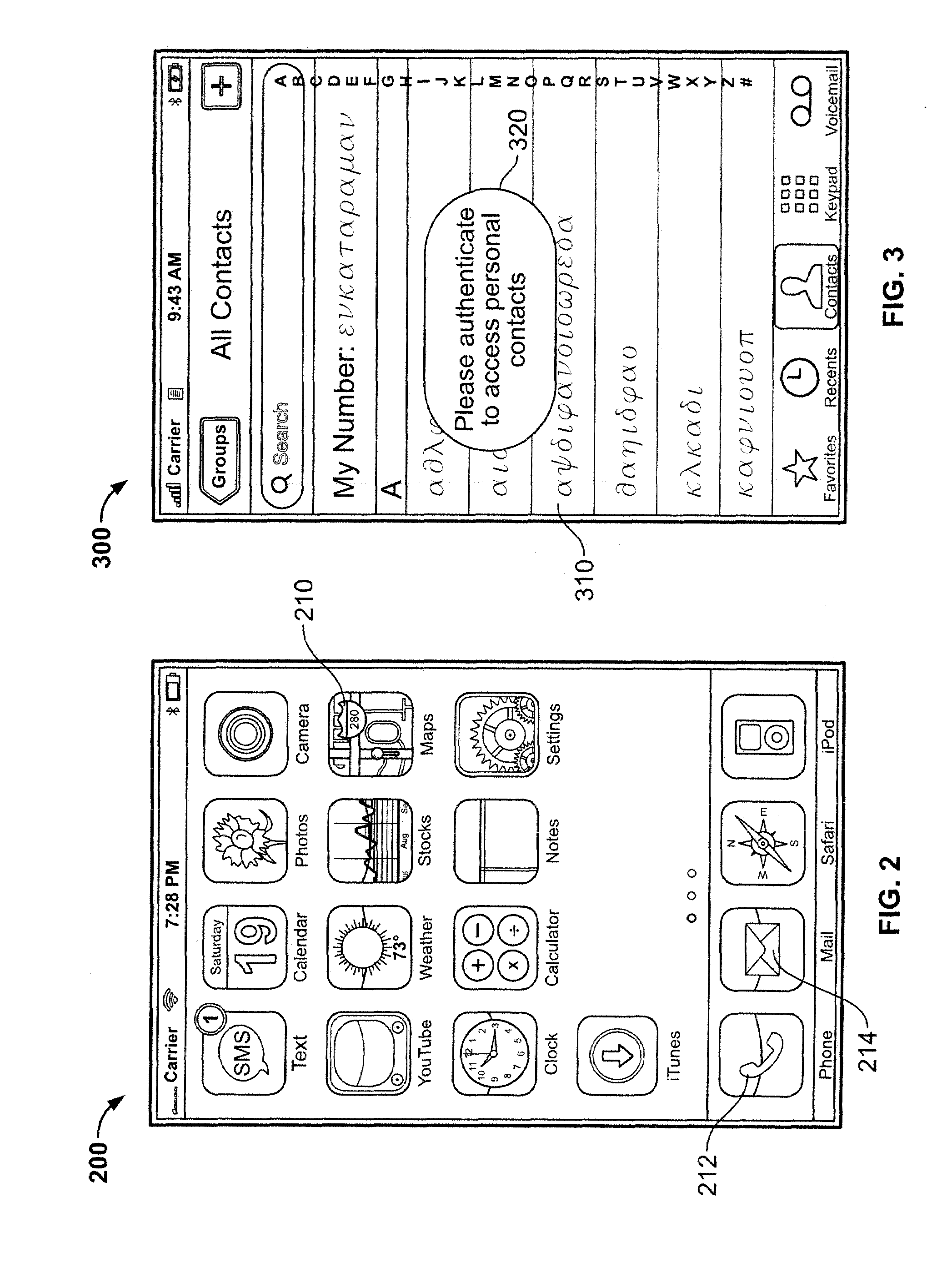 Embedded authentication systems in an electronic device