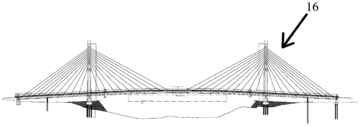 Flexible rack for material conveyor and belt conveyor