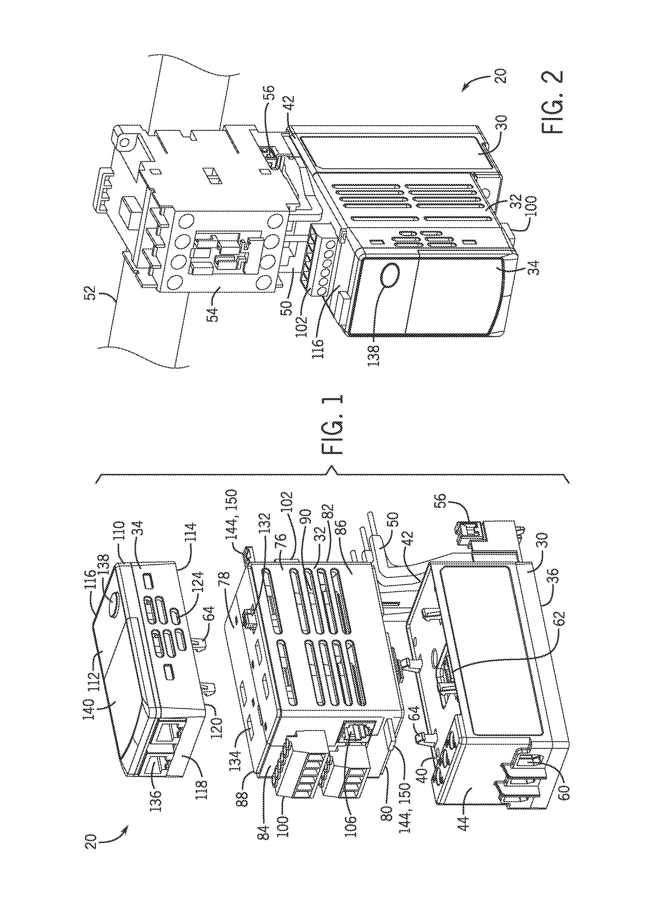 Voltage sensor contact for an electronic device