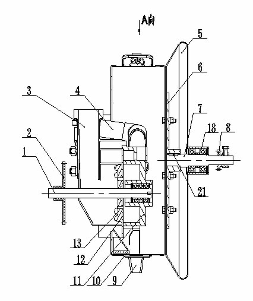 Slip type precise filming and seeding roller and seeding machine