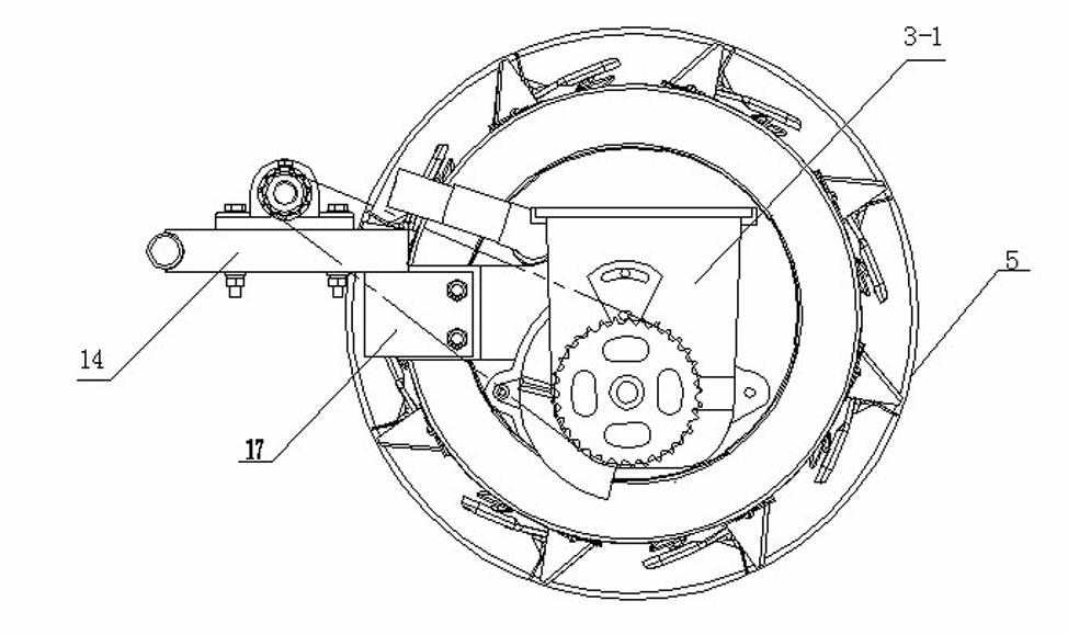 Slip type precise filming and seeding roller and seeding machine