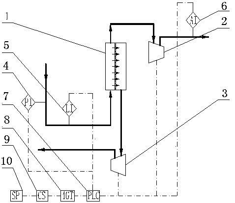 Volatile organic compound recycling system