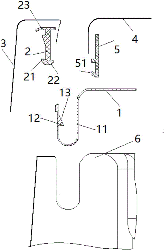 Seat face sleeve and carpet cloth installing and fixing device