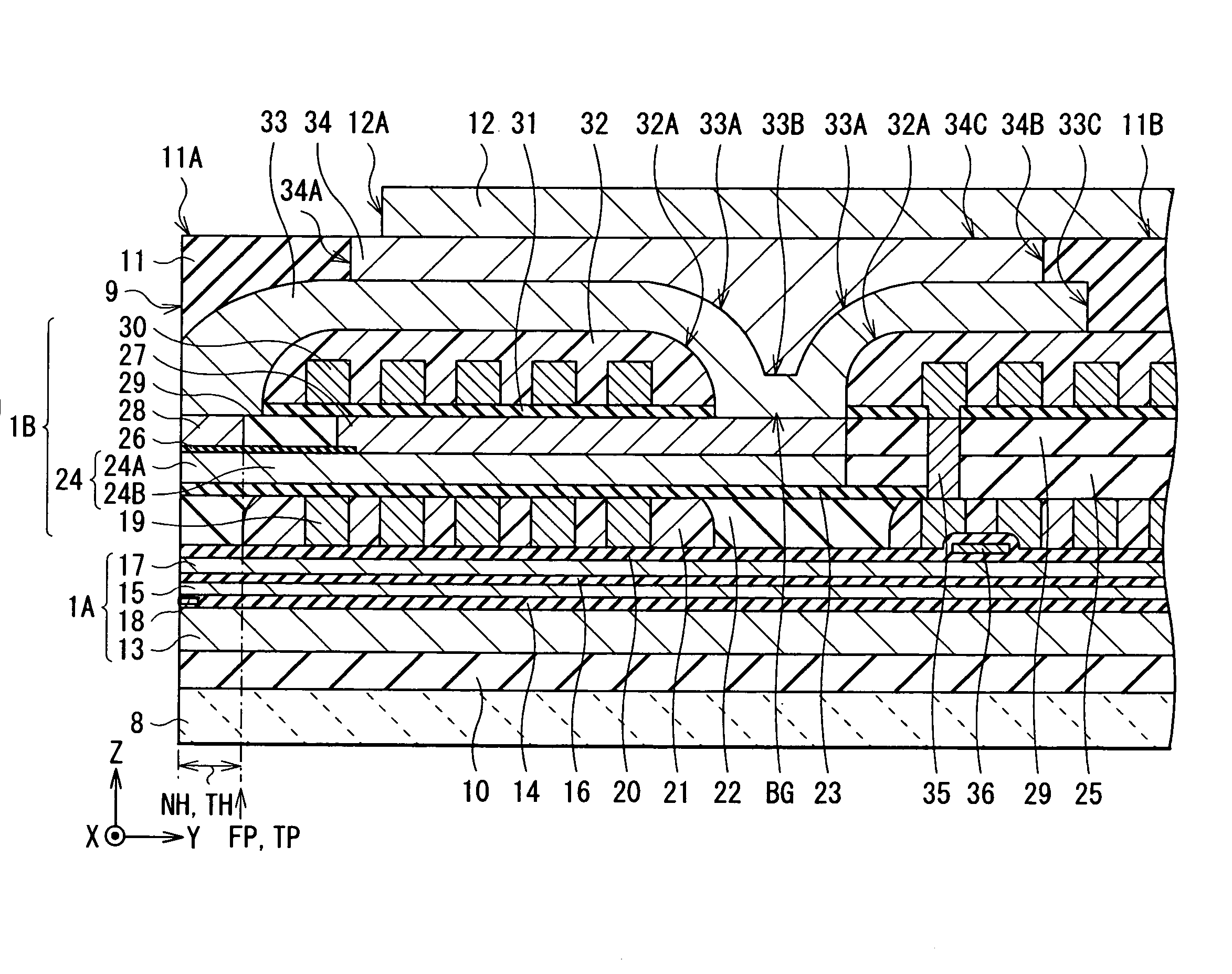 Thin film magnetic head, head gimbal assembly, head arm assembly, magnetic disk device and method of forming thin film magnetic head