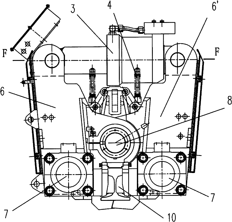 Steel rail flash welding machine