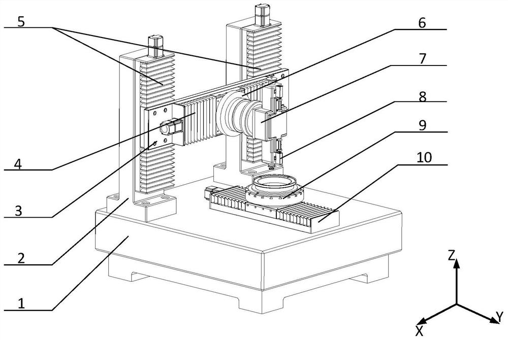 An integrated milling, grinding and measuring machine tool for circular workpieces and its control method