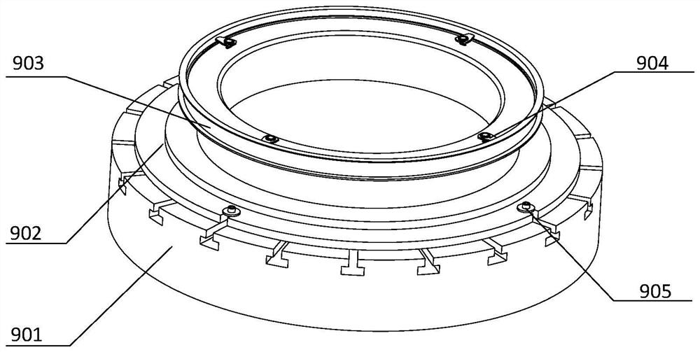 An integrated milling, grinding and measuring machine tool for circular workpieces and its control method