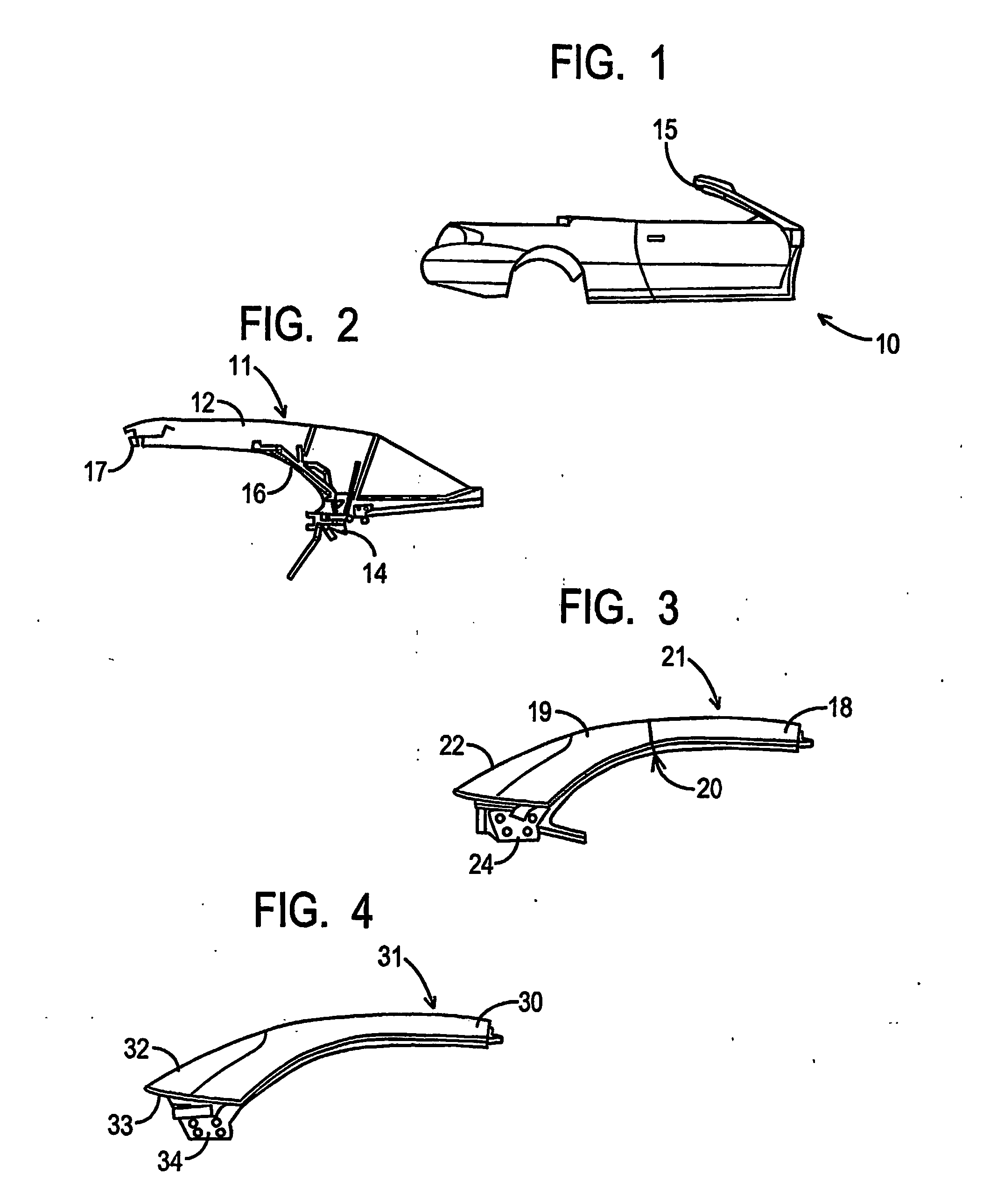 Multiple Roof Configurations For a Single Vehicle Platform