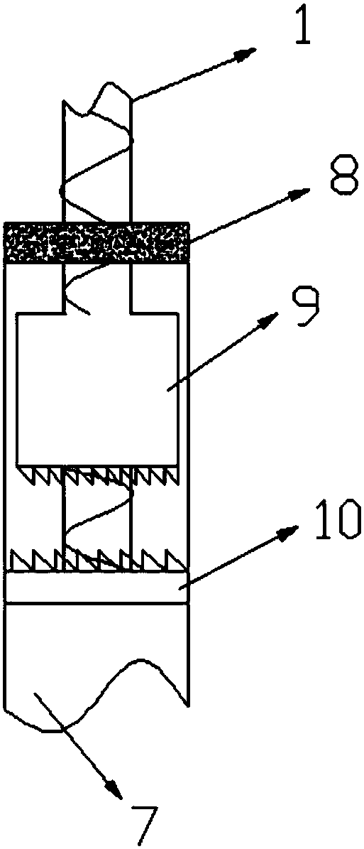 A device for collecting submerged plants and a method for collecting submerged plants