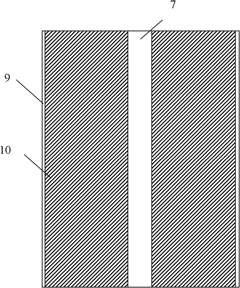 Device for manufacturing lithium ion secondary battery pole piece and manufacturing method thereof