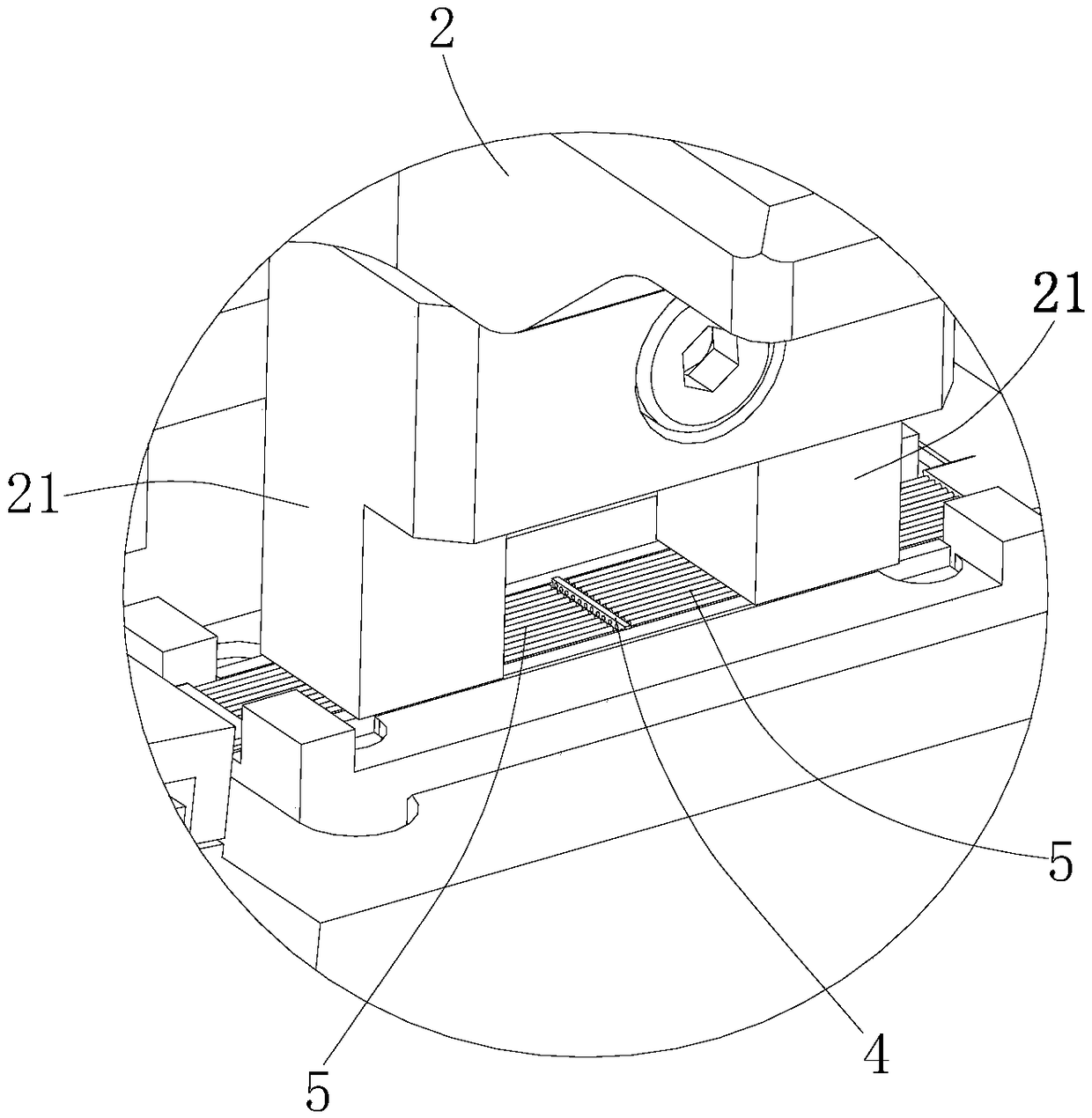 Non-contact temporary alignment coupler with strip optical fibers