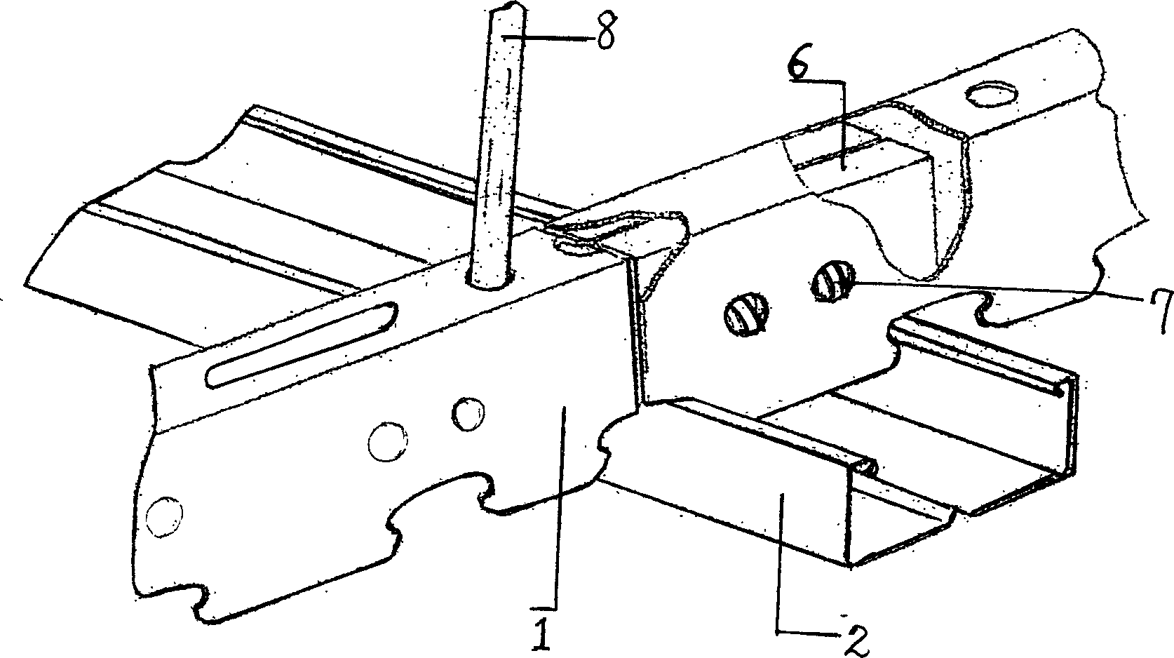 Fastening type lightgage steel joist